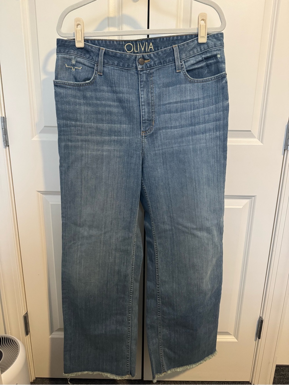 Kimes Ranch Olivia Wide Leg Jeans in Light Blue Wash